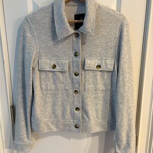 Bagatelle Gray Utility Jacket with Structured Design and Soft Material